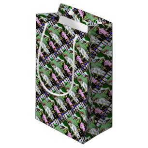 1940s mother and her giant baby small gift bag