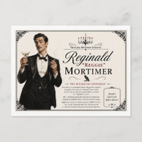 1940s Murder Mystery Party Reggie Mortimer