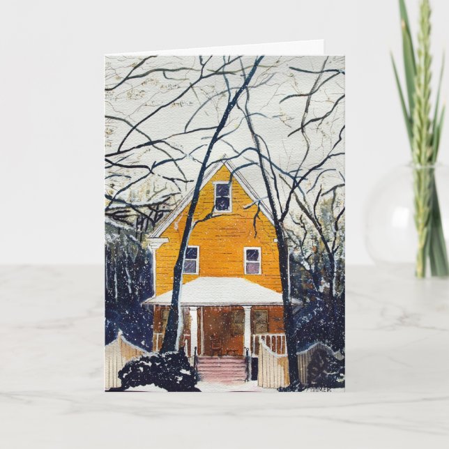 1940s Nashville Christmas Holiday Card (Front)