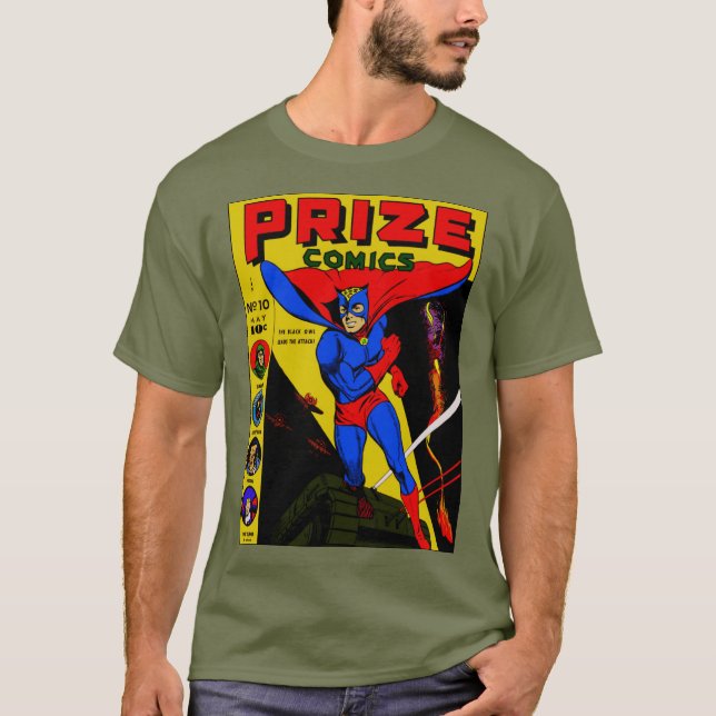 1940's PRIZE Comics T-Shirt (Front)