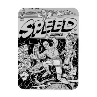 1940's SPEED Comics Flexible Magnet