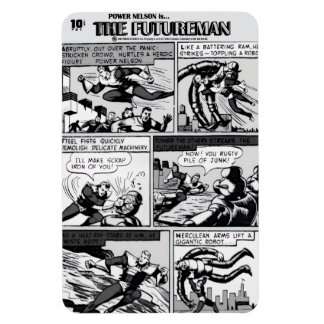 1940's The FUTUREMAN Comic Strip Flexible Magnet