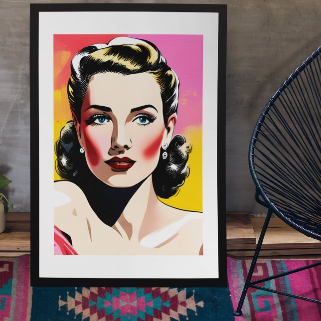 1940s Timeless Beauty unframed  Poster (Creator Uploaded)