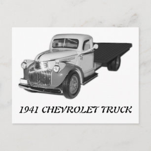 1941 CHEVROLET TRUCK 1942 Chevy Postcard