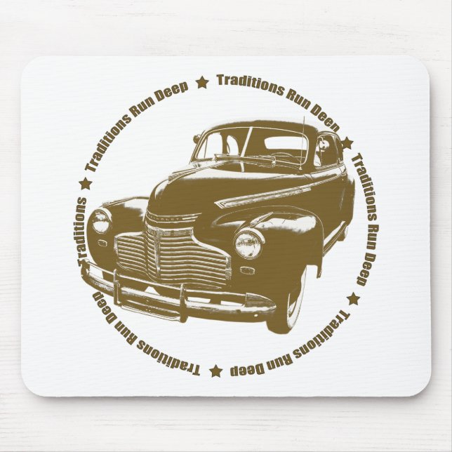 1941 Chevy Coupe Traditional Hot Rod Mouse Pad (Front)