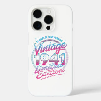 1941 Limited Edition Vintage Birthday Retro Design iPhone 16 Pro Case