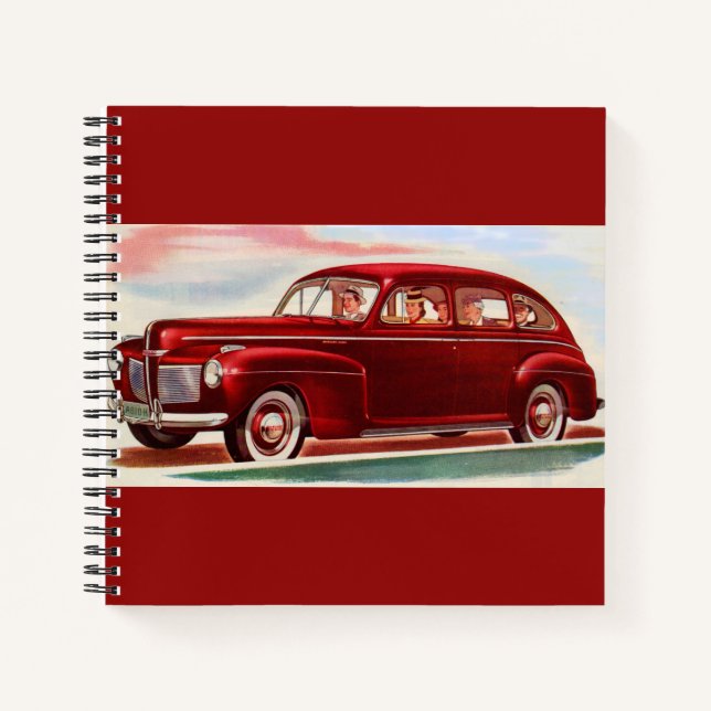 1941 Mercury 8 Notebook (Front)