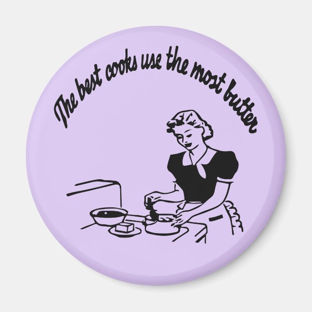 1941 Vintage Butter Magnet (Front)