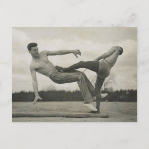 1942 Combat Training Postcard