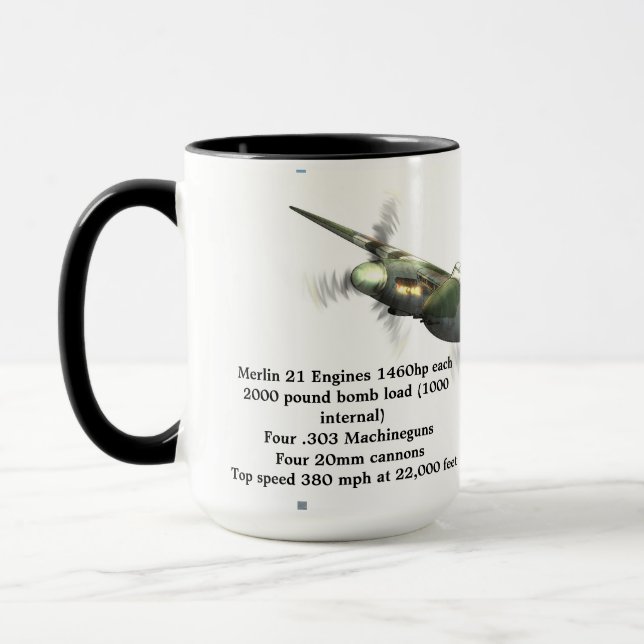 1942 de Havilland Mosquito FB Mk. VI  Mug (Left)