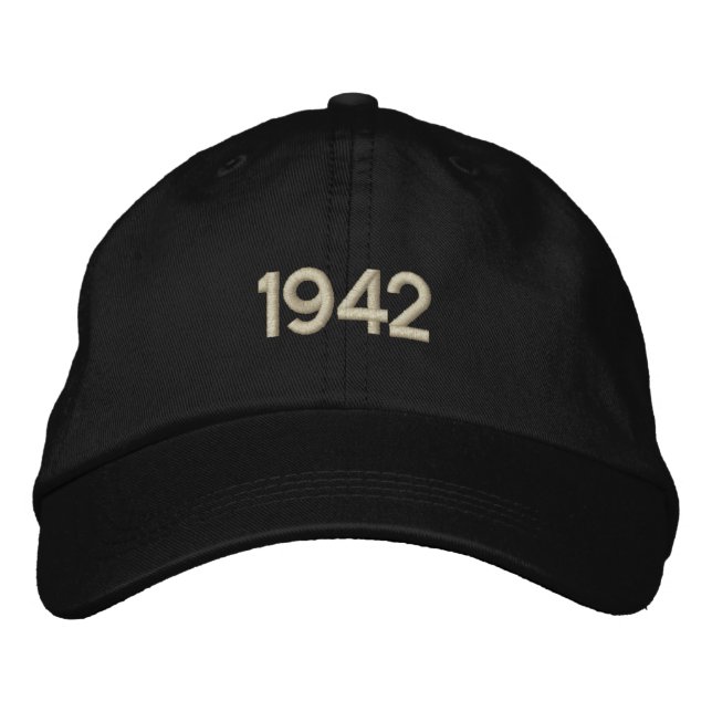 1942 Embroidered Hat (Front)