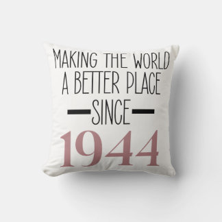 1944 80 Years Old Birthday Gifts For Women Cushion