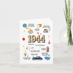 1944 Birthday Card For Dad or Mum