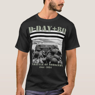 1944 DDay 2024 80th Anniversary Normandy 2 T-Shirt