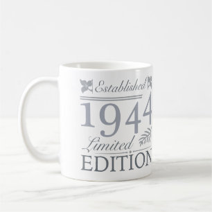 1944 Limited Edition 80 Years Old Coffee Mug