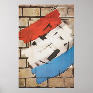 1945 Poster celebrating the liberation of France