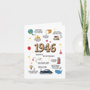 1946 Birthday Card For Dad or Mum