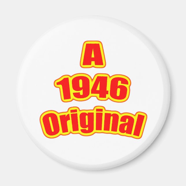 1946 Original Red Magnet (Front)