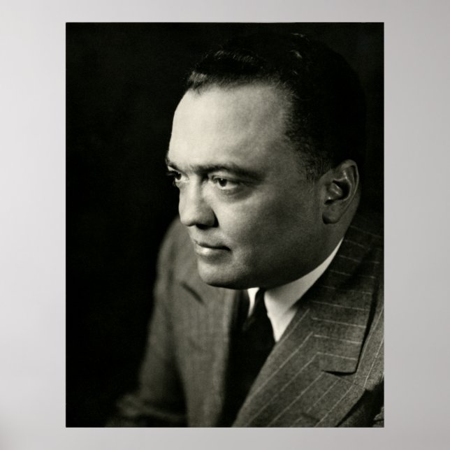 1947 FBI Ditector J. Edgar Hoover Poster (Front)