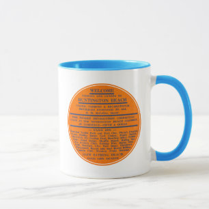 1947 Huntington Beach California Mug
