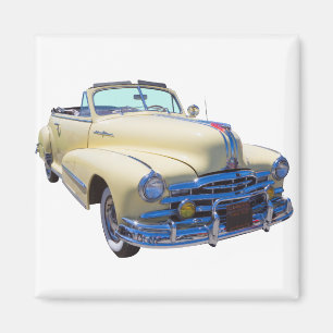 1948 Pontiac Silver Streak Convertible Car Magnet