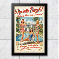 1948 Vintage Aqua Belle Swimwear Advertising