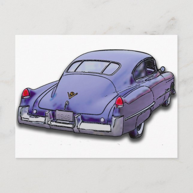 1949 Cadillac Sedanette Postcard (Front)