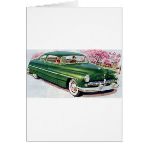 1949 green Mercury sedan