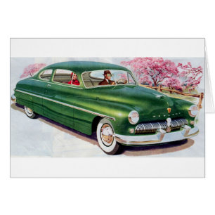 1949 green Mercury sedan