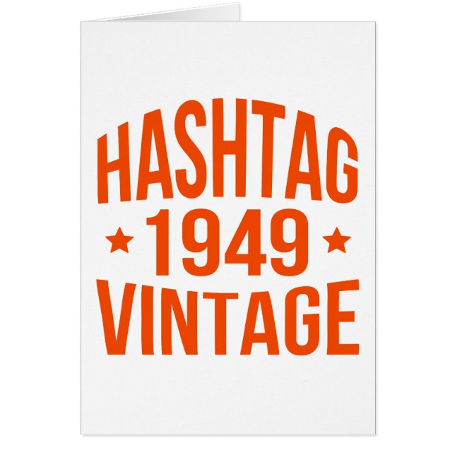 1949 Hashtag Vintage (Front)