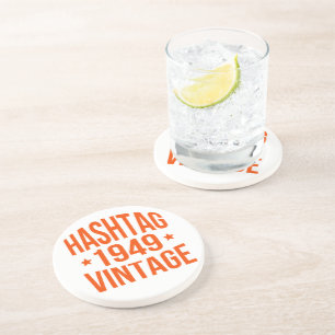1949 Hashtag Vintage Coaster
