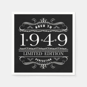 1949 Limited Edition Birthday Napkin