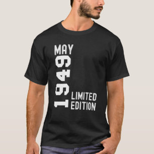 1949 May Happy Birthday Party T-Shirt