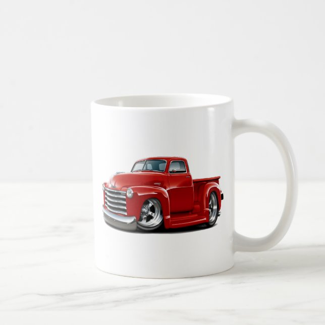 1950-52 Chevy Red Truck Coffee Mug (Right)