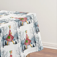 1950 Christmas Vintage Lady 