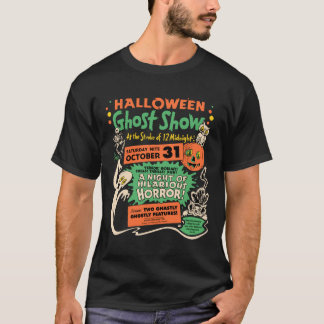 1950 Halloween Ghost Show T-Shirt