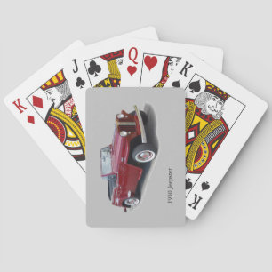 1950 Jeepster playing cards