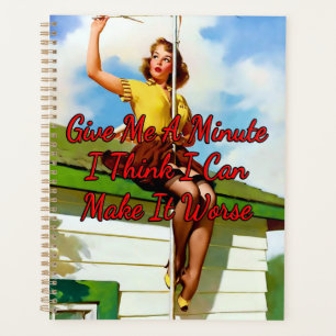1950’s Fixing Antenna by Gil Elvgren Planner