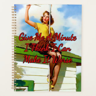 1950’s Fixing Antenna by Gil Elvgren Planner