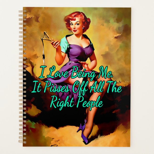 1950’s Pinup it’s a snap by Gil Elvgren Planner (Front)