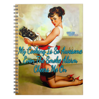 1950’s Pinup Let’s Eat Out by Gil Elvgren Notebook
