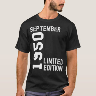 1950 September Happy Birthday Party T-Shirt