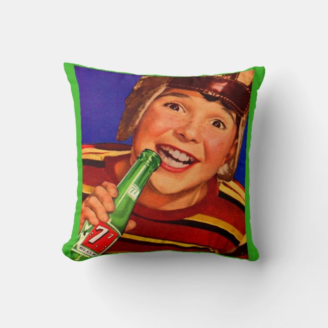 1950s ‘77 soda ad cushion (Front)