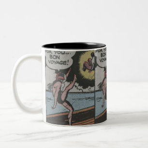 1950s Adventure Comics Best classic comics Two-Tone Coffee Mug