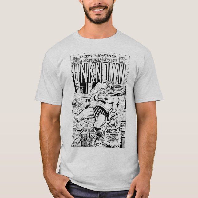 1950's 'Adventure into the Unknown' T-Shirt (Front)