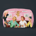 1950'S AFTERNOON TEA VINTAGE ART DOPP KIT<br><div class="desc">1950'S AFTERNOON TEA VINTAGE ART</div>