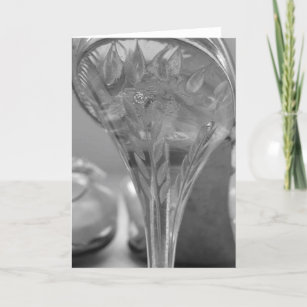 1950's Carved Lucite Heels Greeting or Note Card