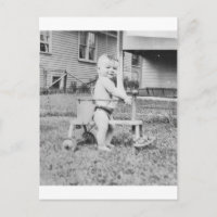 1950's Child in Walker