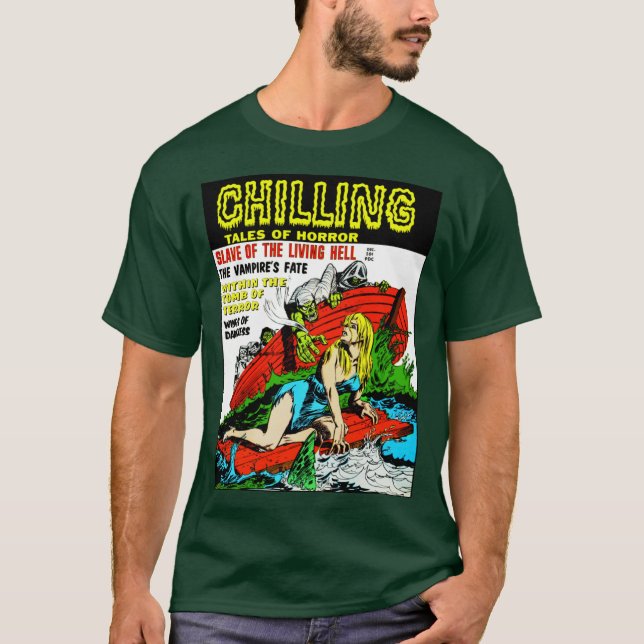 1950's Chilling: Tales of Horror T-Shirt (Front)