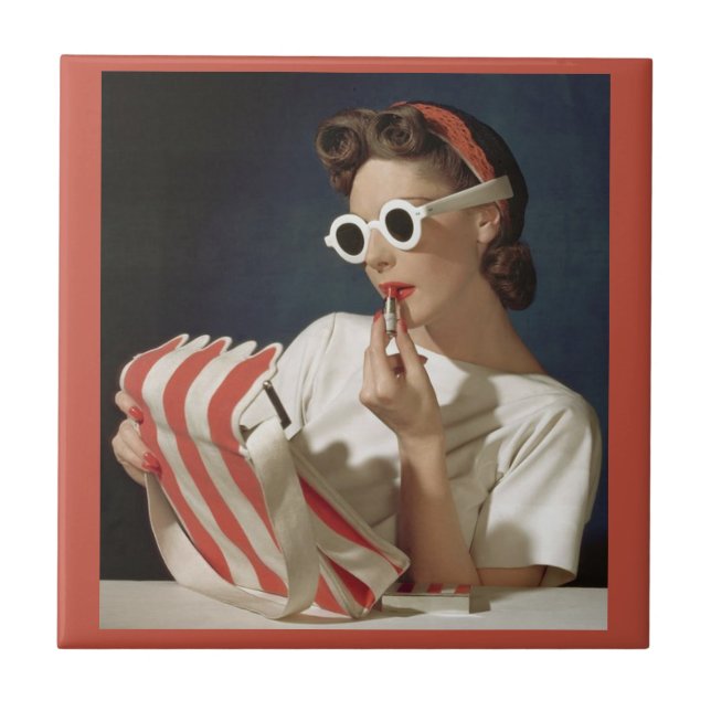 1950s fashion photo tile (Front)